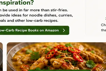 Shirataki noodles with curry